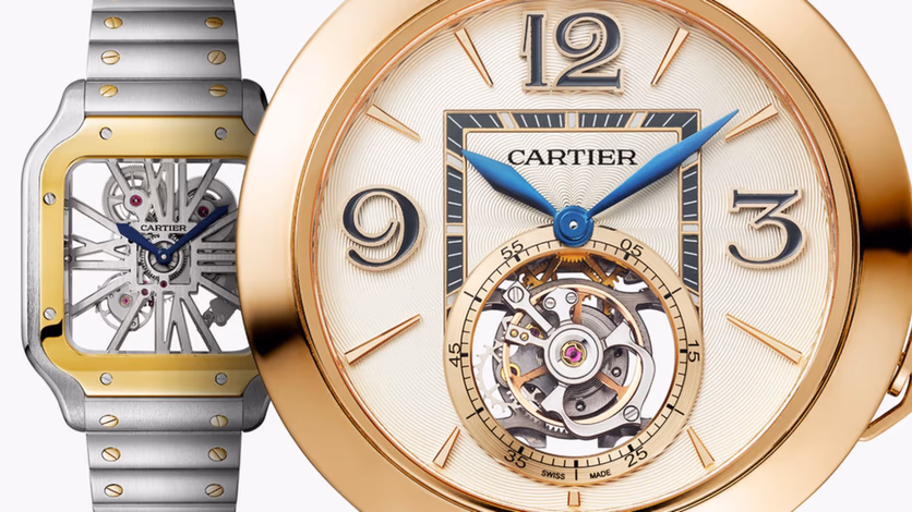 Image de montre de luxe Cartier