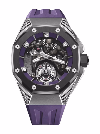 Royal Oak Concept “Black Panther” Flying Tourbillon