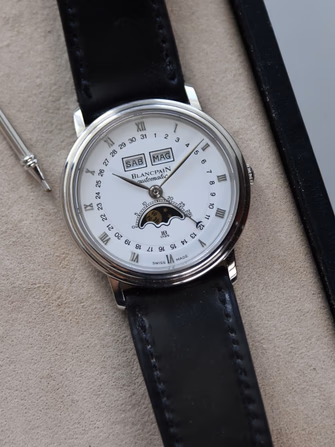 Villeret Triple Calendar 'Platin'