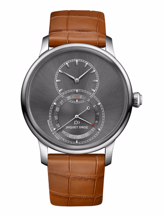 Grande Seconde Quantième Satin-brushed Anthracite