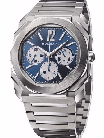 Octo Finissimo S Chronograph GMT STeel
