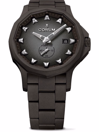 Admiral 42 Automatic Black Sandblasted