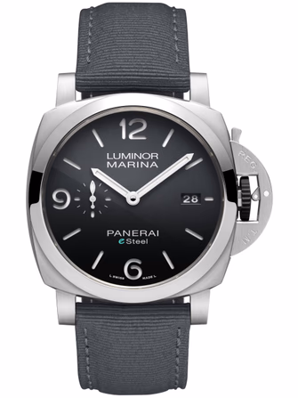 Luminor Marina eSteel Grigio Roccia