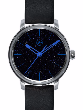 Contemporaines Ref.1120-AV “Dark Blue Aventurine Glass – Blue Markers”