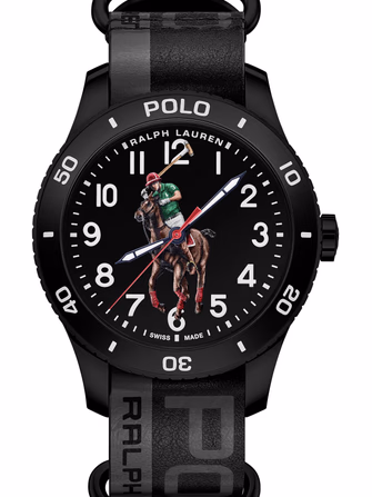 The Polo Watch Full Black Dial
