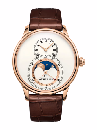 Grande Seconde Moon Ivory Enamel