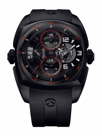 Klepcys Chrono Skeleton Dark & Red