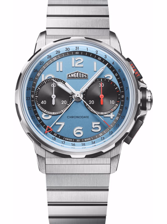 Chronodate Titanium Storm Blue Edition