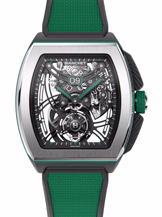 Flying Tourbillon Grande Date B1.618 Hybrid Green