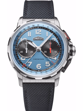 Chronodate Titanium Storm Blue Edition