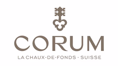 Logo del marchio di orologi di lusso Corum