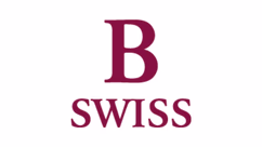 B Swiss luxury watch brand logo