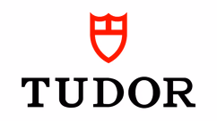 Logo del marchio di orologi di lusso Tudor
