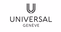 Logo de la marque de montres de luxe Universal Genève