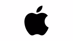 Logo de la marque de montres de luxe Apple